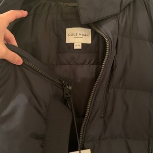 cole haan down jacket